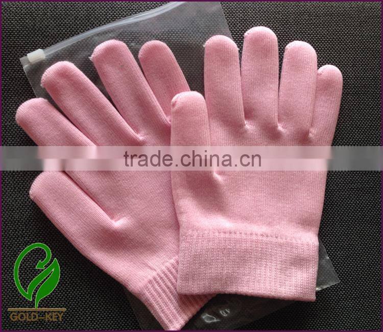 2015 pupolar hand gel mask, gel gloves for hand beauty