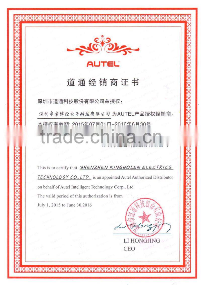 2015 Autel AutoLink AL539B OBDII Code Reader & Electrical Test Tool AL539B Auto Scanner with High Quality free online update