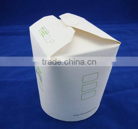 biodegradable PLA coated food paper box