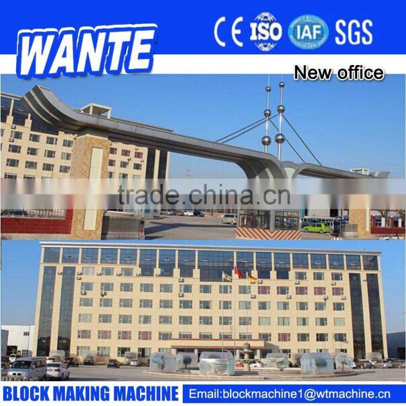 Low price hot sale WT1-25 soil clay interlocking bricks making machine production line