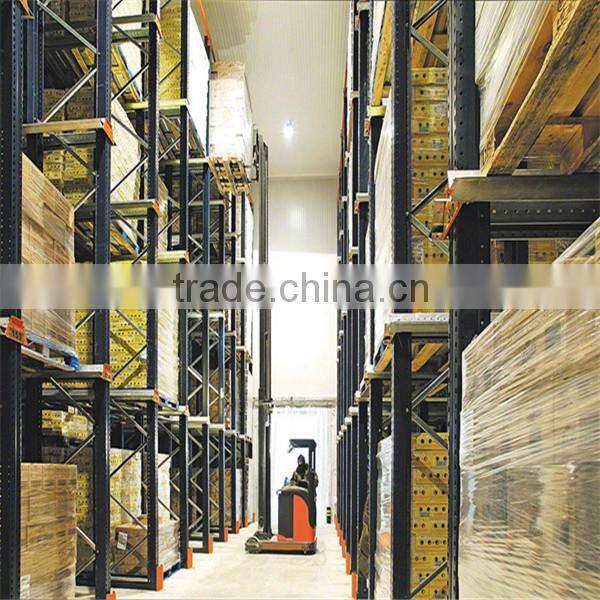 High Efficency warehouse Pallet Racking for forklift drive in