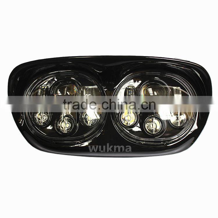 5-3/4" 5.75 Inch Motorcycle Projector Daymarker LED Headlight Insert For Harley Dyna Sportster