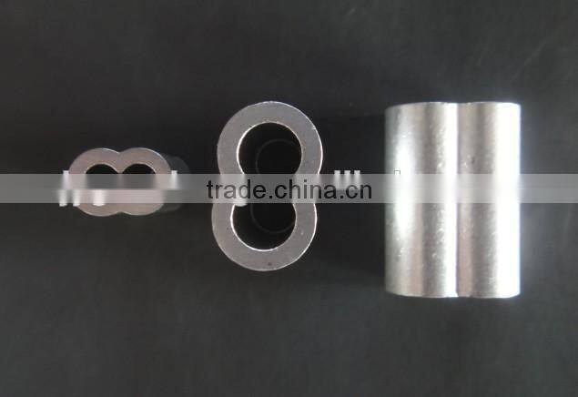 DIN3093 aluminum sleeve for wire ropes