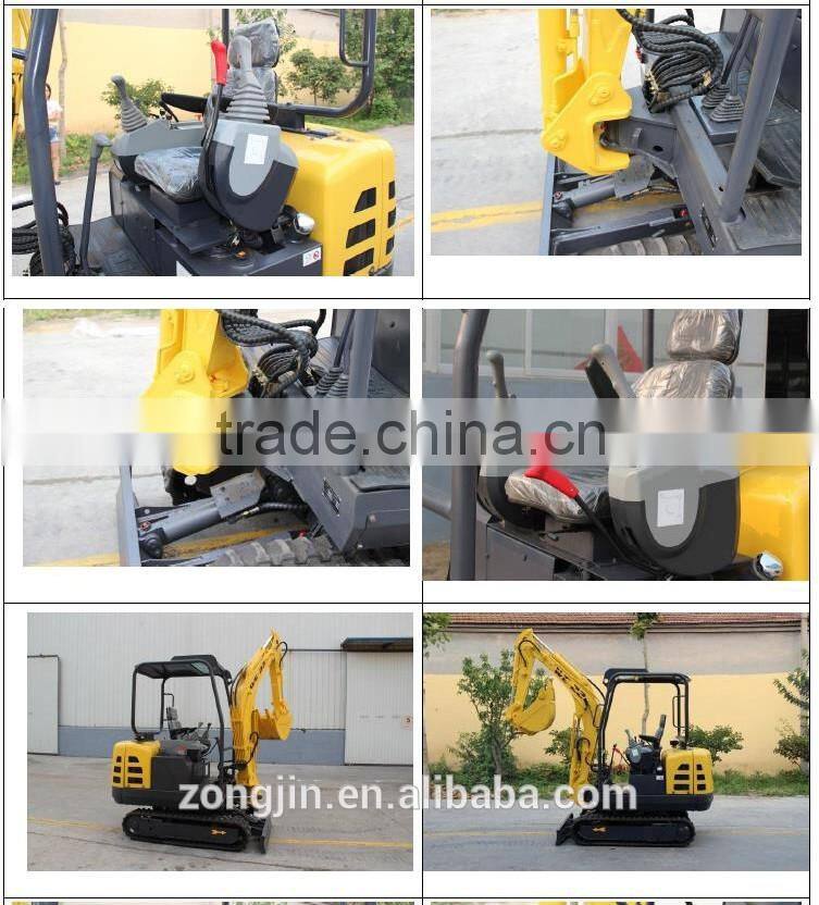 WOLF mini excavator lowest price, excavtor with 400mm digging bucket