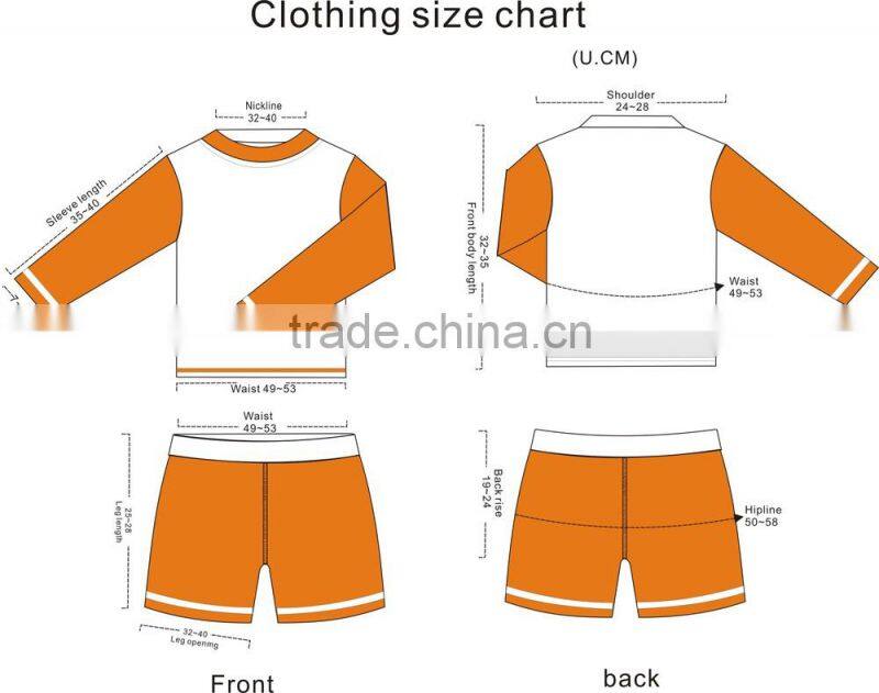 2015 Hot Sale Alva Girls Rash Guards UPF 50+ Clothes with Sun Protection Baby Suit