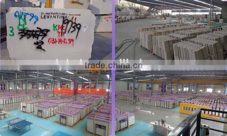 Top quality high polished marble stone