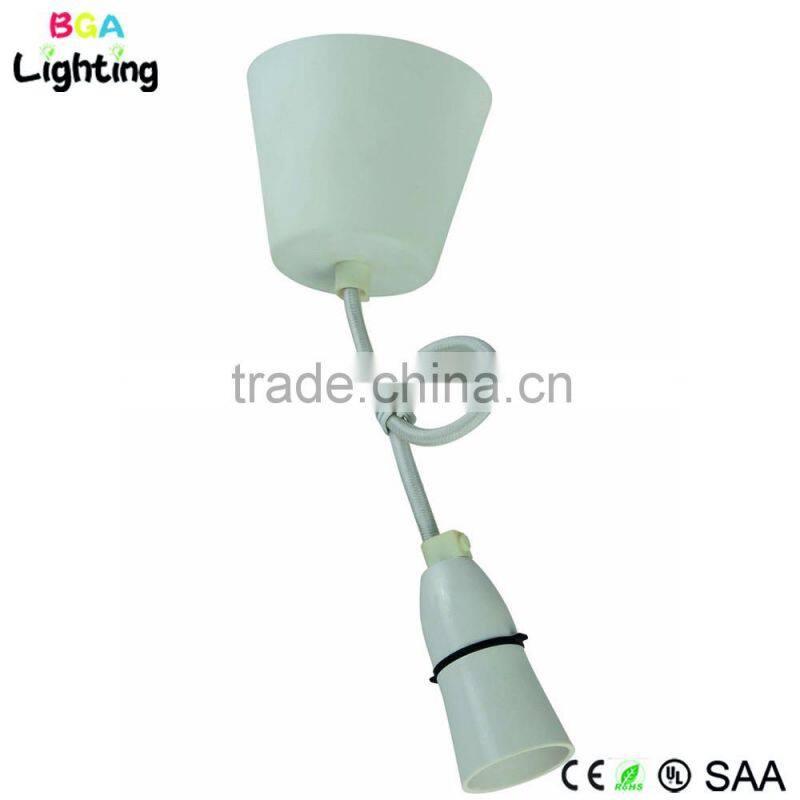 E26 Bakelite Hanging Lamp With Metal Ceiling Rose