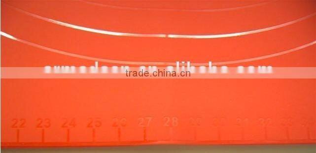 New design large laser scale silicone pad