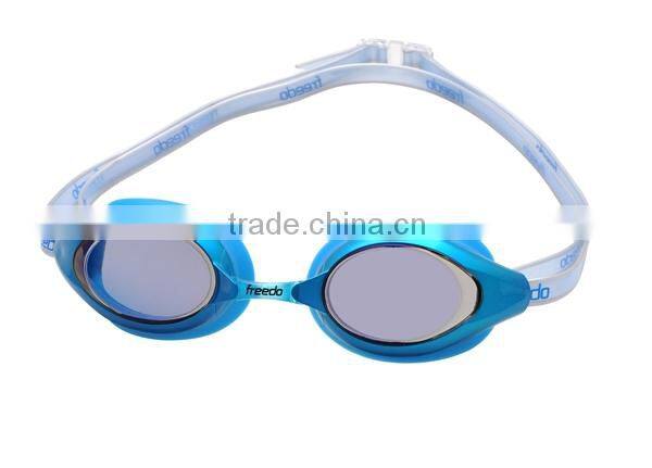 OEM Yingfa mirror coated swimming goggles with anti-fog