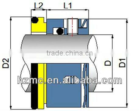 John Crane Type 80 Impeller Pump Seal