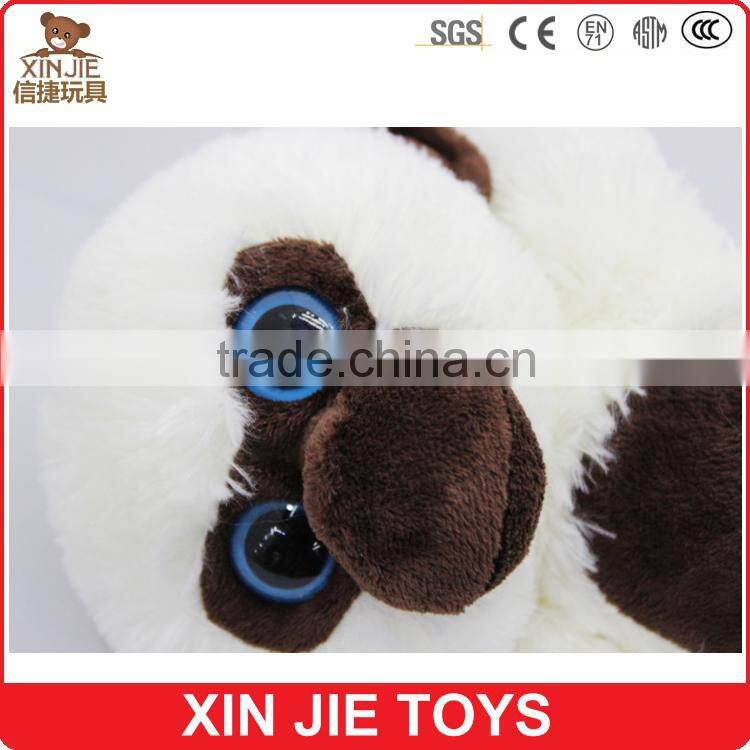 white plush big eyes orangutan toy lovely good quality stuffed orangutan toy manufactuer soft orangutan toy for kids