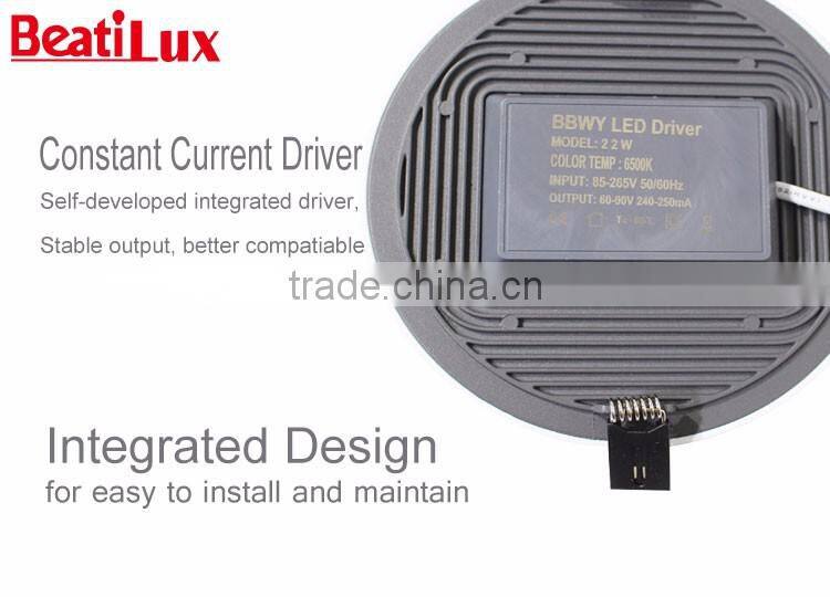 12w/16w/22w/30w integrated led light panel led panel light