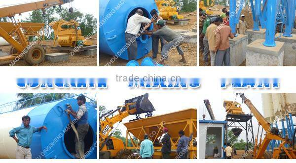 Mobile concrete mixing batch plant for sale