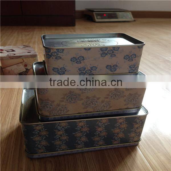 Fashional design tin set tin can