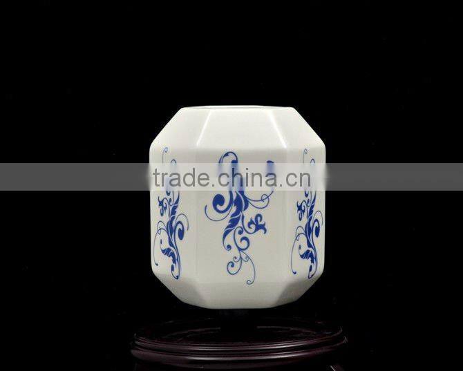 porcelain lamp shade ,vase shaped lamp