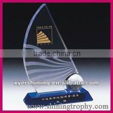 trophy crystal in crystal crafts