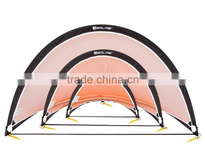4ft two Pop Up Soccer Goal - Two Portable Soccer Nets & Bag