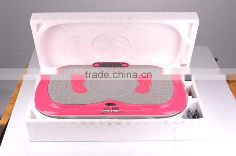 ultrathin vibration machine crazy fit massager with MP3, bluetooth, remote control