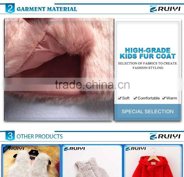 bulk wholesale kids vest faux fur winter waistcoat