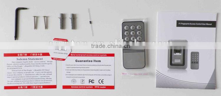 Outdoors Biometric Fingerprint Access Controller