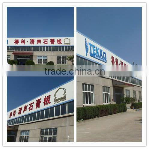 best sale in door decoration perforated acoustic gypsum board/ ceiling tiles with competitive price