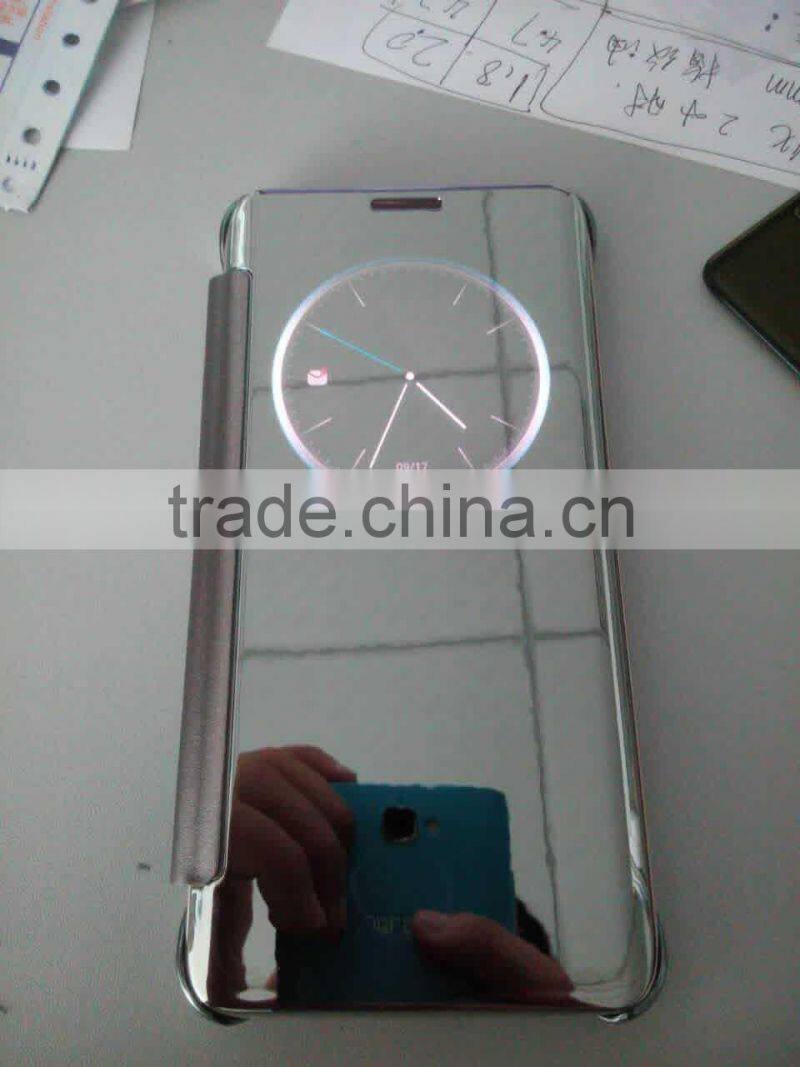 Top Grade For Samsung Note 5 Transparent Mirror View Smart Cover