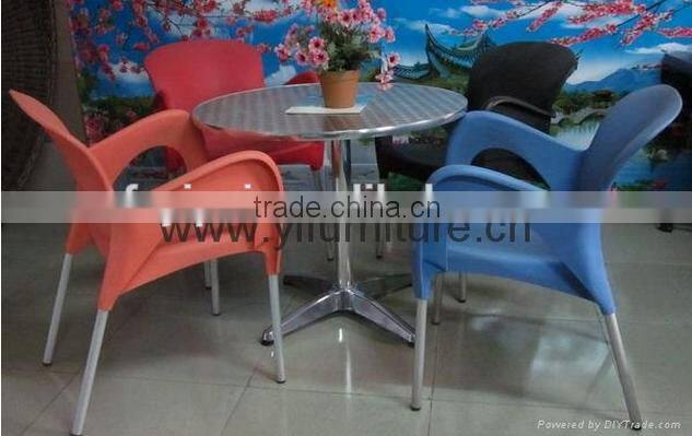 pp cheap colorful plastic chair iron legs chairs PP chair for sale for sale YPP18