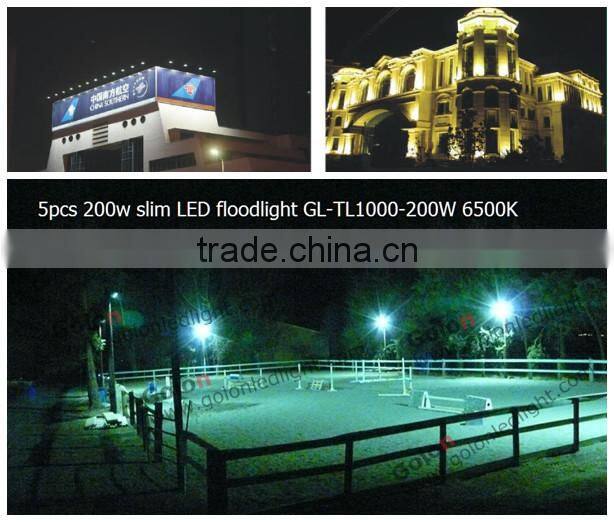 Manufacturer led flood light with Meanwell CE TUV driver PhilipsSMD portable flood lights ultra slim sleek design flood lights