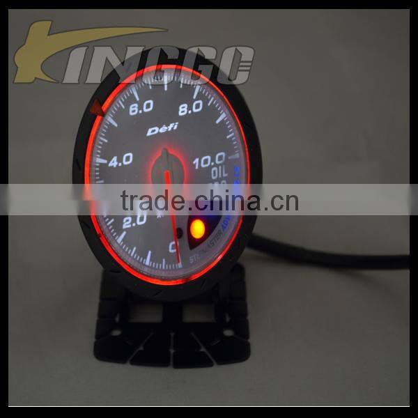 60MM Advance CR Series Gauge White Face Auto Meter