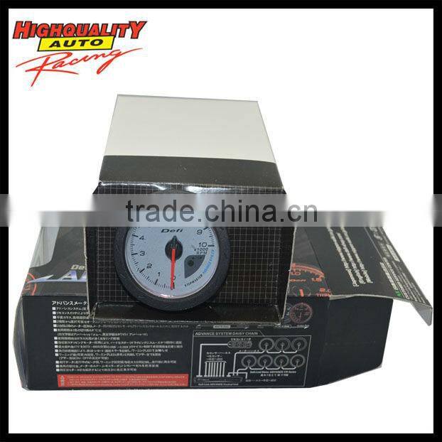 High Quality Car White RMP Gauge