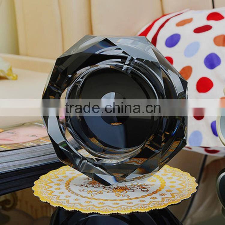 Ashtray on sale crystal glass material & custom design