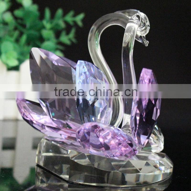 2016 crystal glass purple china wedding souvenir gift items