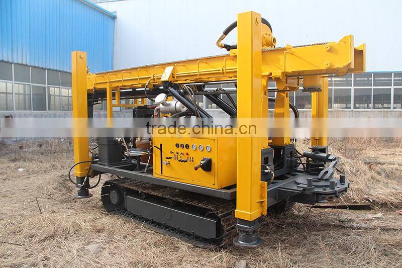 Crawler Mechanical Top Head Hydraulic Feeding DTH Drilling Rig