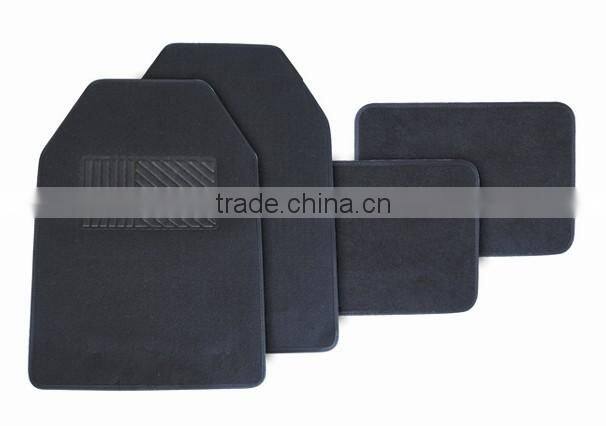 High quality popular black ,beige ,grey universal carpet car mat