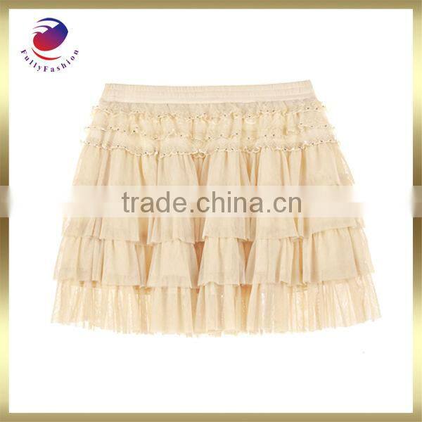 skirting pink elegant lace fashion for girls