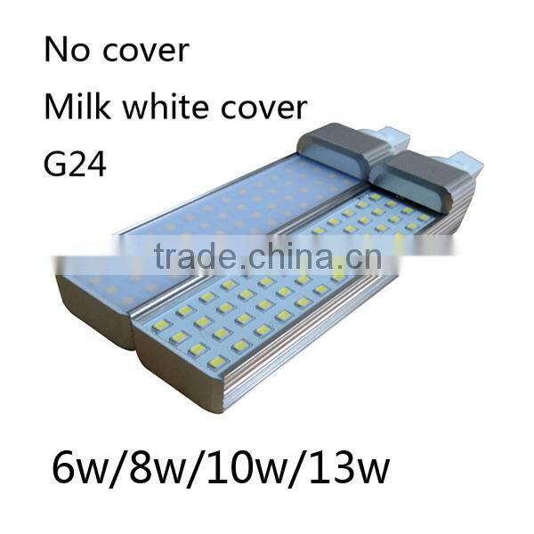 2015 OEM/ODM super brightness g24 led plc 13w 2-pin