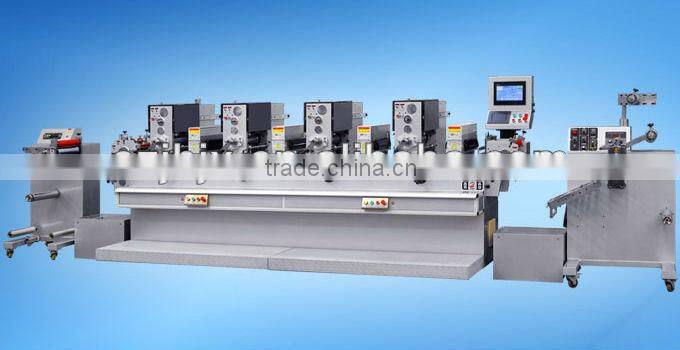 JH-300 full intermittent rotary adhesive label press machine