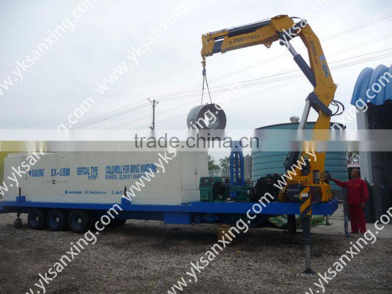 China UCM Vertical 1000-610mm Arch Roof Machine K Q SPAN
