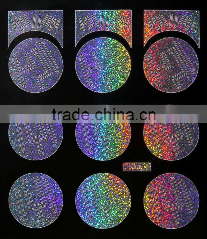 2016 Hot Selling Silver Laser Nail Art Stencil
