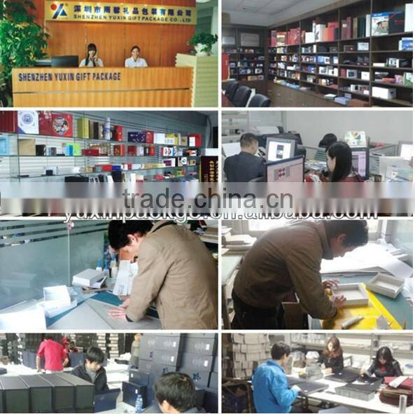 Beautiful design paper box with free sample and factory price for earphone packing