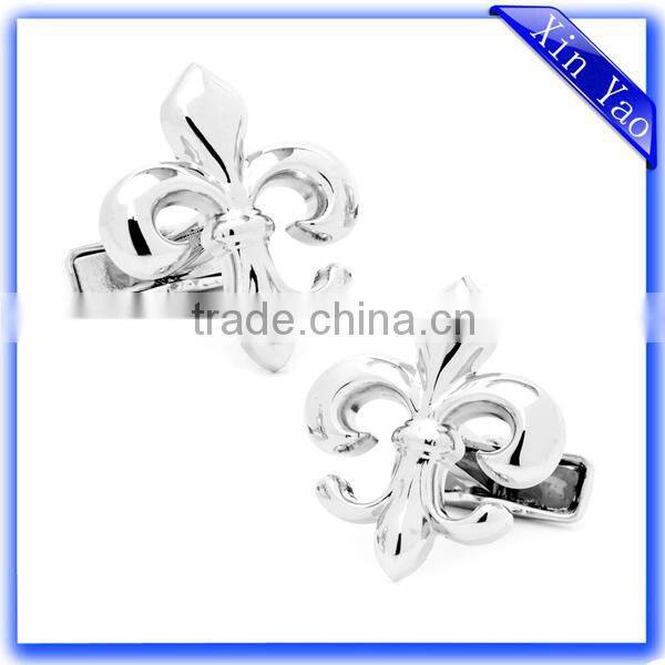 Hot sale custom logo engraved high quality cufflink