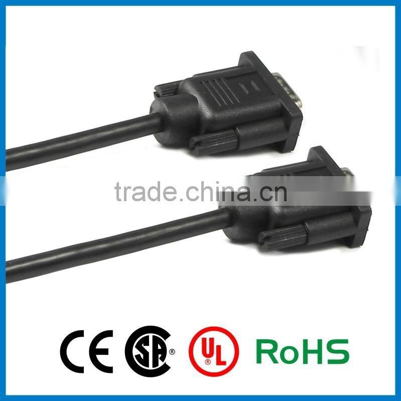 APBG custom nickel plated vga cable male to male