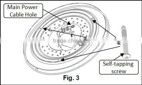2015 Hottest sale and reasonable price of 9W/12W/15W/18W/24W LED Ceiling lamp