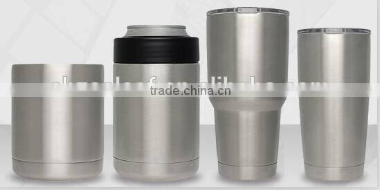 30oz Vacuum Insulated Stainless Steel Tumbler with non-spill slide splash lid