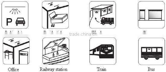 Seamless linking interior suspended led linear lamp excellent thermal control 4ft 42W