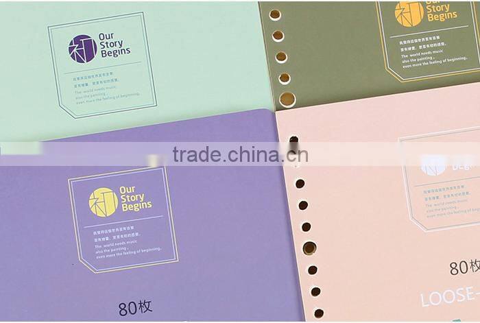 New A5 Notebook With Cream-colored eye paper