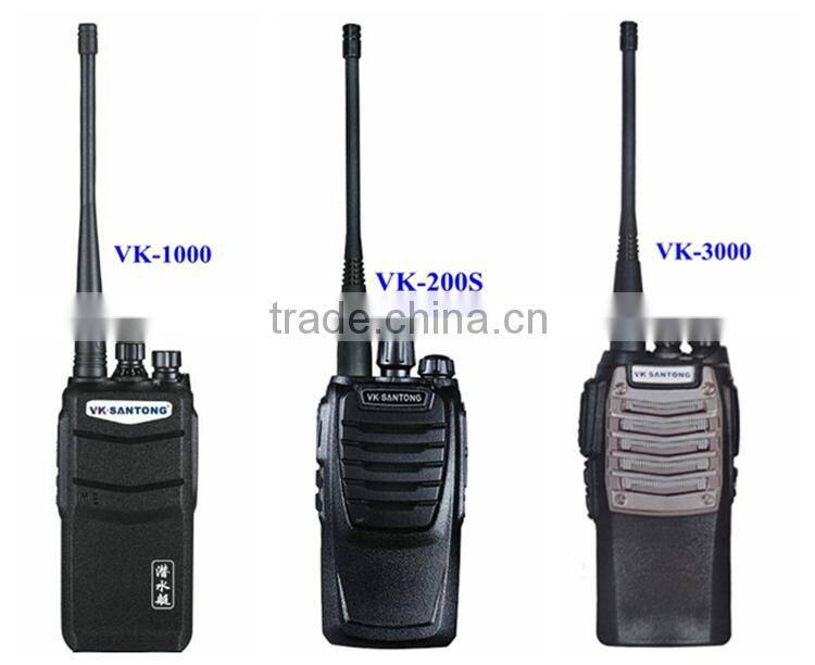VKSANTONG Newest deisgn VK-X3 Walkie Talkie for Portable Two Way Radio