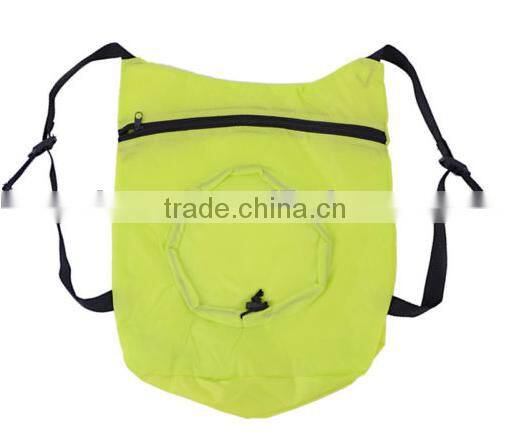 2016 Shopping Bags Unisex Drawstring Backpack Travel Sports Satchel Folding Totes Bag