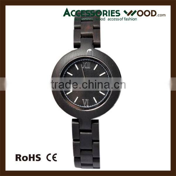 High quality Fashion looking wooden watch for lady