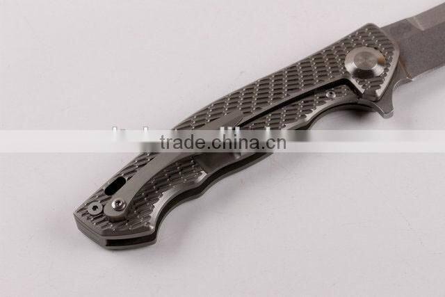 OEM Titanium handle D2 survival knife